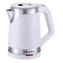 Чайник електричний з подвійною стінкою Liberton LEK-2201 White