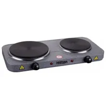 Плита настільна електрична двоконфорочна Hilton HEC-203