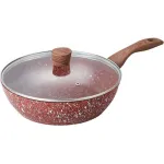 Сковорода з кришкою (сотейник) 26см. Maxmark MK-FP5026G