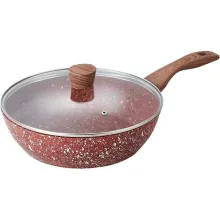 Сковорода з кришкою (сотейник) 26см. Maxmark MK-FP5026G