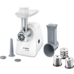 Мясорубка с насадками для овощей и колбасок Bosch MFW2514W
