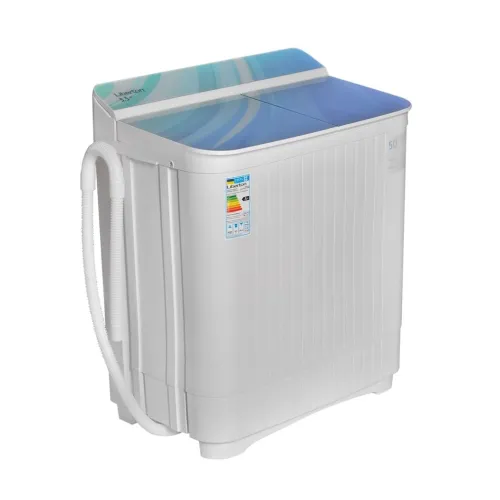 Пральна машина напівавтомат з помпою для відкачування води Liberton LWM-5502