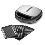 Бутербродниця 3в1 cендвічниця-вафельниця-гриль Liberton LSM-8031