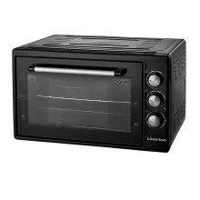 Духовка електрична настільна з трьома режимами та таймером 42л Liberton LEO-421 Black