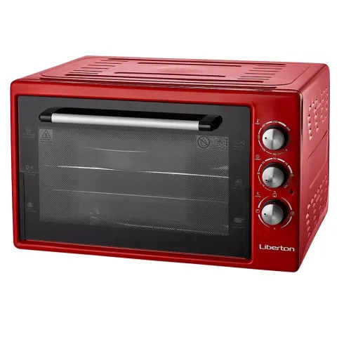 Духовка електрична настільна для запікання Liberton LEO-421 Red