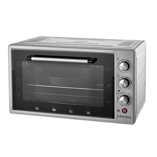 Духовка електрична конвекційна 55л Liberton LEO-551 Grey